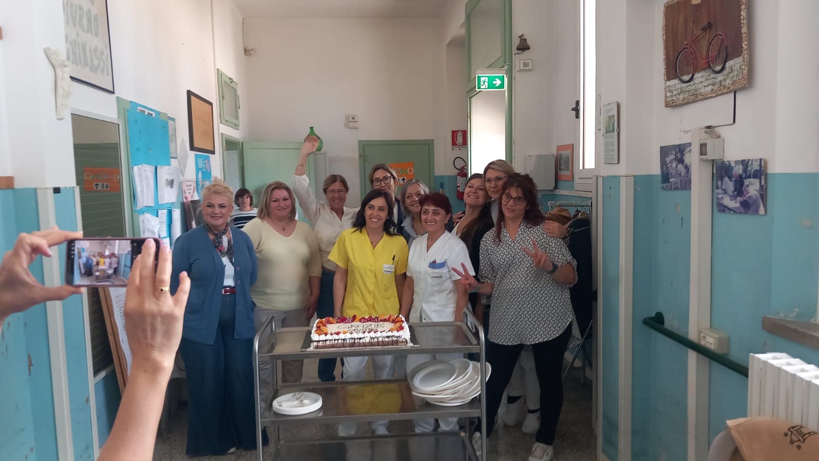Una festa per le operatrici del centro diurno Sergio Ghinassi di Piangipane